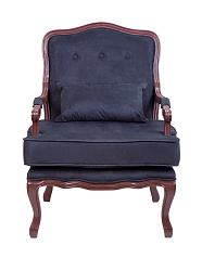 Мягкое полукресло с подлокотниками Nitro Black Syrup