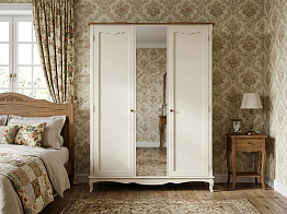 Шкаф "Леонтина (Leontina)" двухстворчатый с зеркалом арт ST9327Z