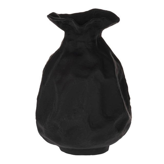 421145 Ваза декоративная TULUNAN, L210, B205, H305, алюминий, черный в Екатеринбурге 421145 Ваза декоративная TULUNAN, L210, B205, H305, алюминий, черный