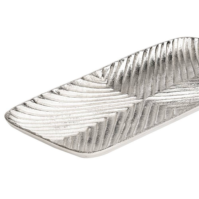 427479 Поднос NOSIMARO L320, B145, H25 алюминий никель в Екатеринбурге 427479 Поднос NOSIMARO L320, B145, H25 алюминий никель