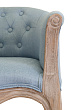 Низкое кресло Kandy Light Blue №4