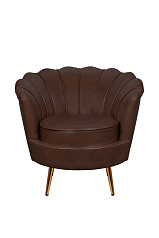 Низкое кресло ракушка Pearl Brown V2 в Екатеринбурге