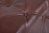 Дизайнерский пуф Amrit Brown Leather №2