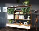 Стеллаж "Bruni white" с ящиками арт BR-20WH №3