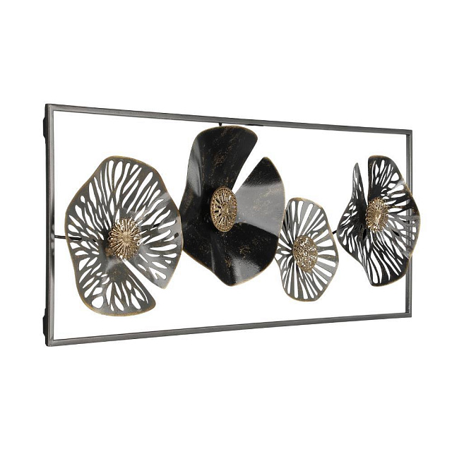 426009 Панно NUMAZU, L280, H750, сталь, серый, черный