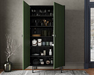 Шкаф двухдверный "Emerson" арт EM091/green/L №1
