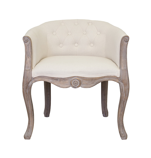 Низкое кресло ретро Kandy Beige