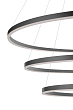 Люстра Orblaze 3 rings 1000 black №6