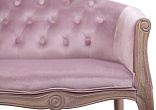 Двухместный дизайнерский диван Kandy Double Pink Velvet №5