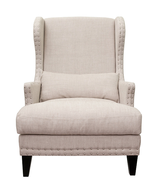 Мягкое полукресло с подлокотниками Agon Beige в Екатеринбурге Мягкое полукресло с подлокотниками Agon Beige