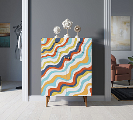 Комод "Berber" большой 21 принт арт BB12/Print_21