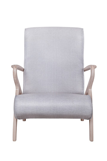 Низкое кресло Fobos light grey