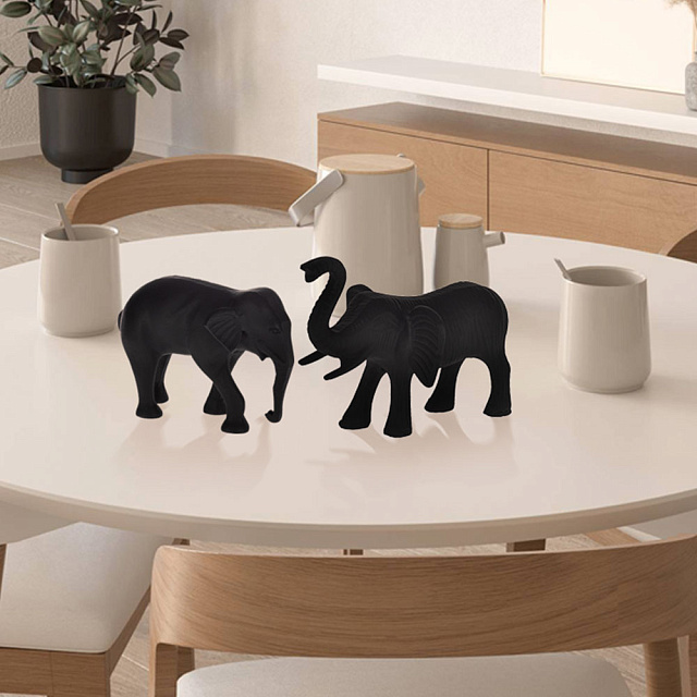 427171 Статуэтка Слон JABONGA, L215, B110, H150, алюминий, черный в Екатеринбурге 427171 Статуэтка Слон JABONGA, L215, B110, H150, алюминий, черный