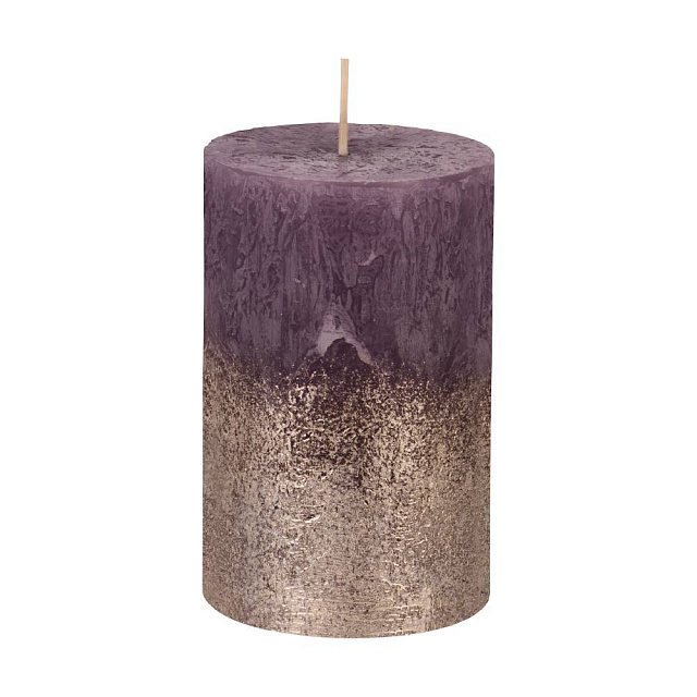 422583 Свеча парафиновая GLENBARR, H110 парафин, лавандовый, серебряный металл,ик в Екатеринбурге 422583 Свеча парафиновая GLENBARR, H110 парафин, лавандовый, серебряный металл,ик