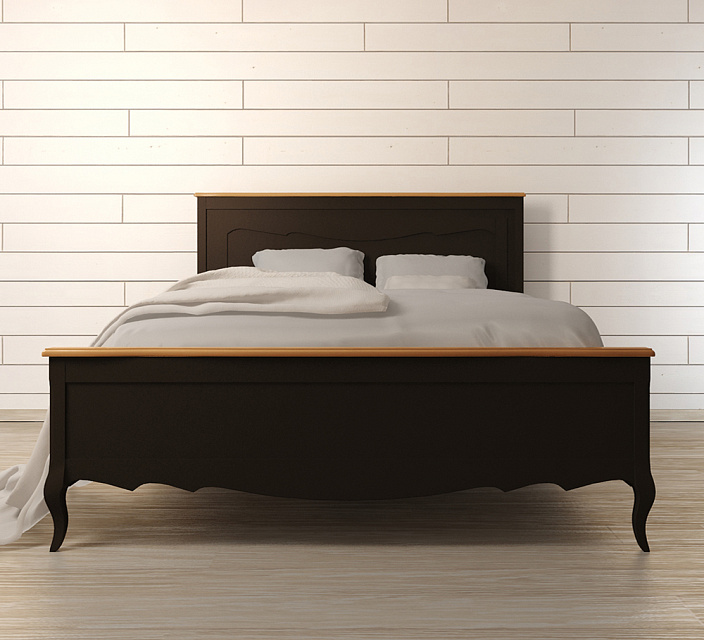 Кровать "Leontina Black" 160x200 арт ST9341/16BLK