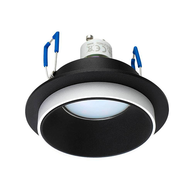 900453 Встраиваемый светильник CAROSSO, 35W (GU10), ?93, алюминий, черный, белый в Екатеринбурге 900453 Встраиваемый светильник CAROSSO, 35W (GU10), ?93, алюминий, черный, белый