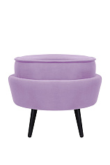 Пуф Pearl Adorn Purple на черных ножках в Екатеринбурге