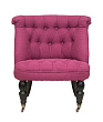 Низкое кресло каминное Aviana розовое №0