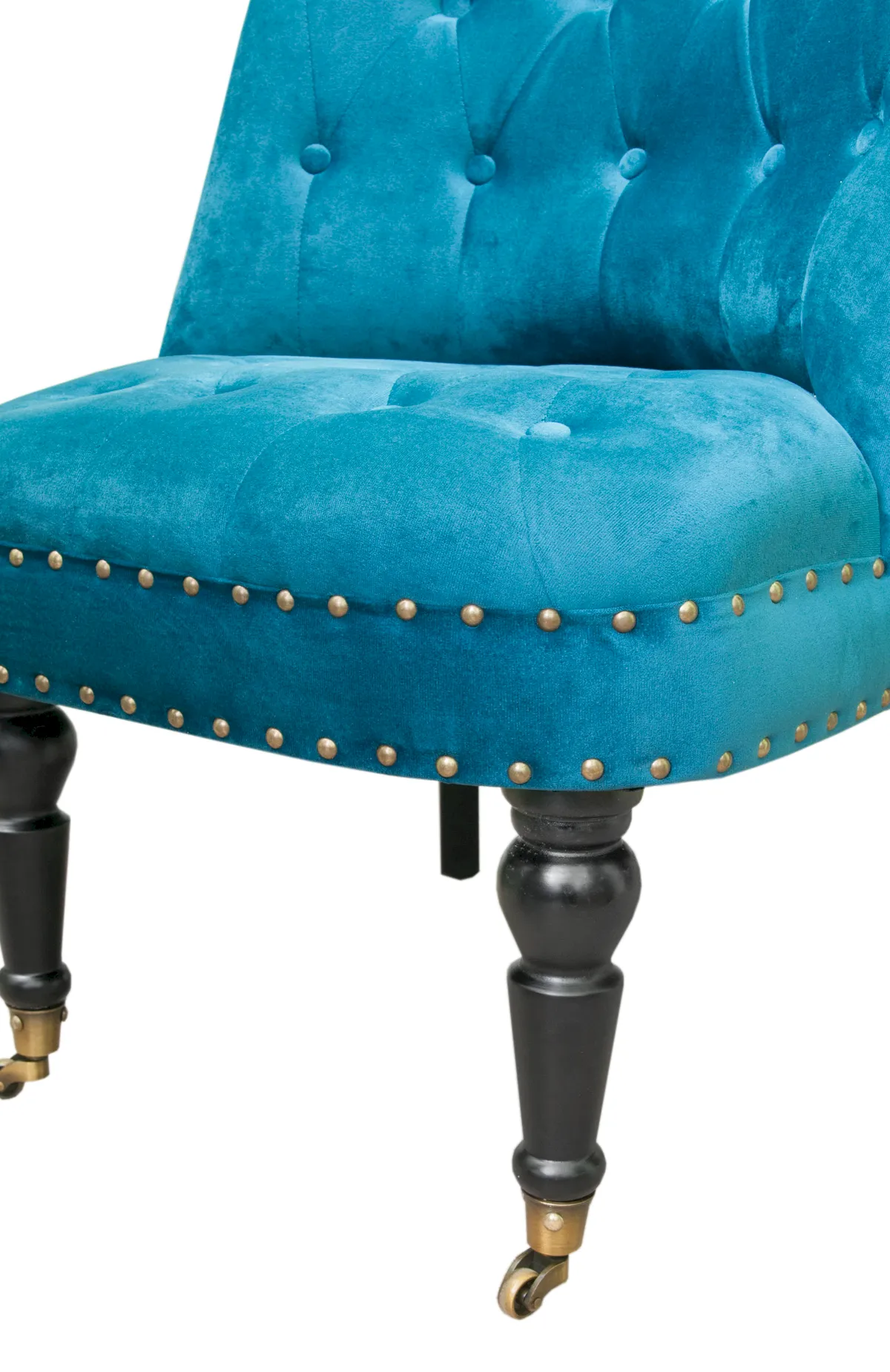 фото Низкое кресло Aviana Blue Velvet в Екатеринбурге