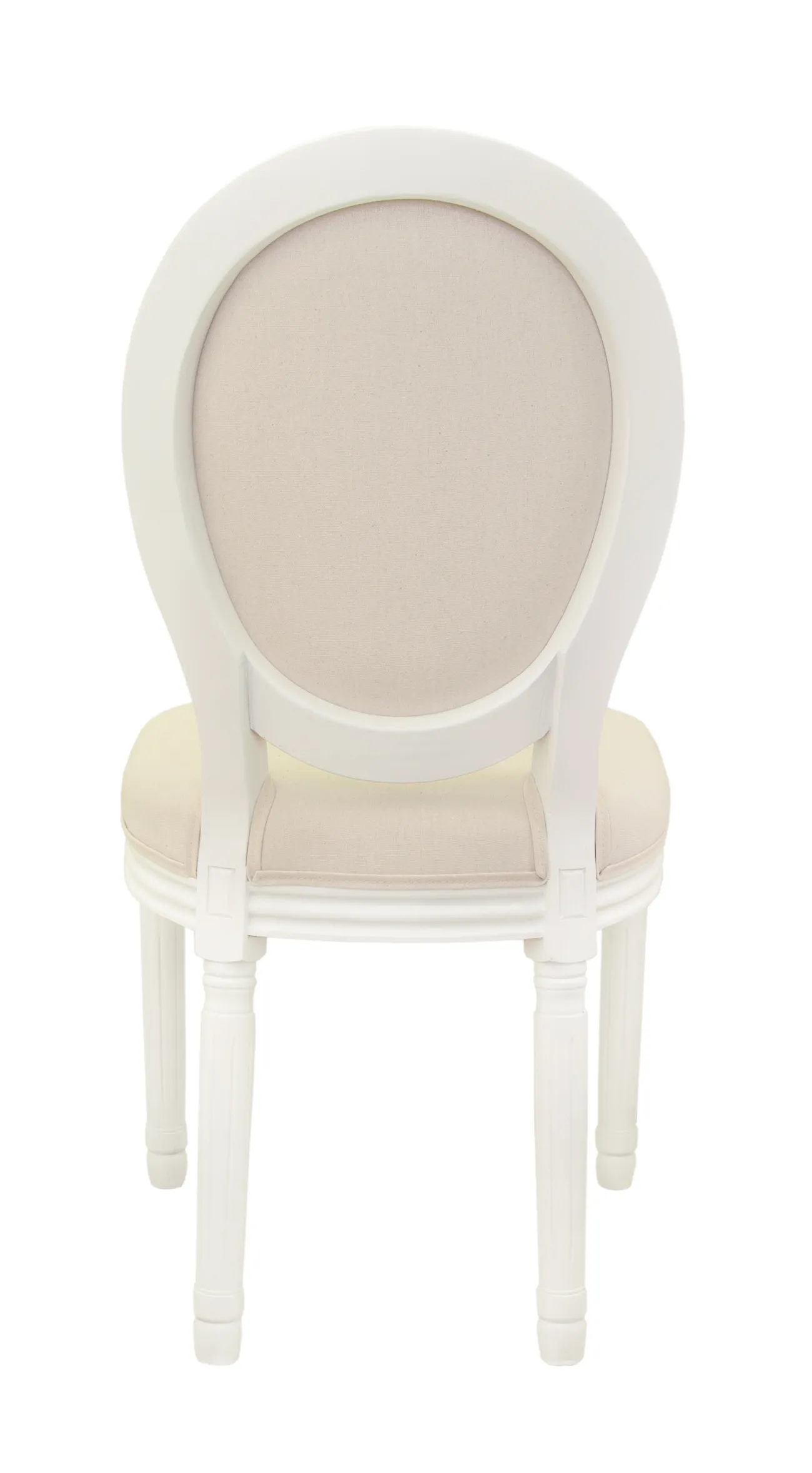 заказать Дизайнерский обеденный стул модерн Volker Beige and White в Екатеринбурге