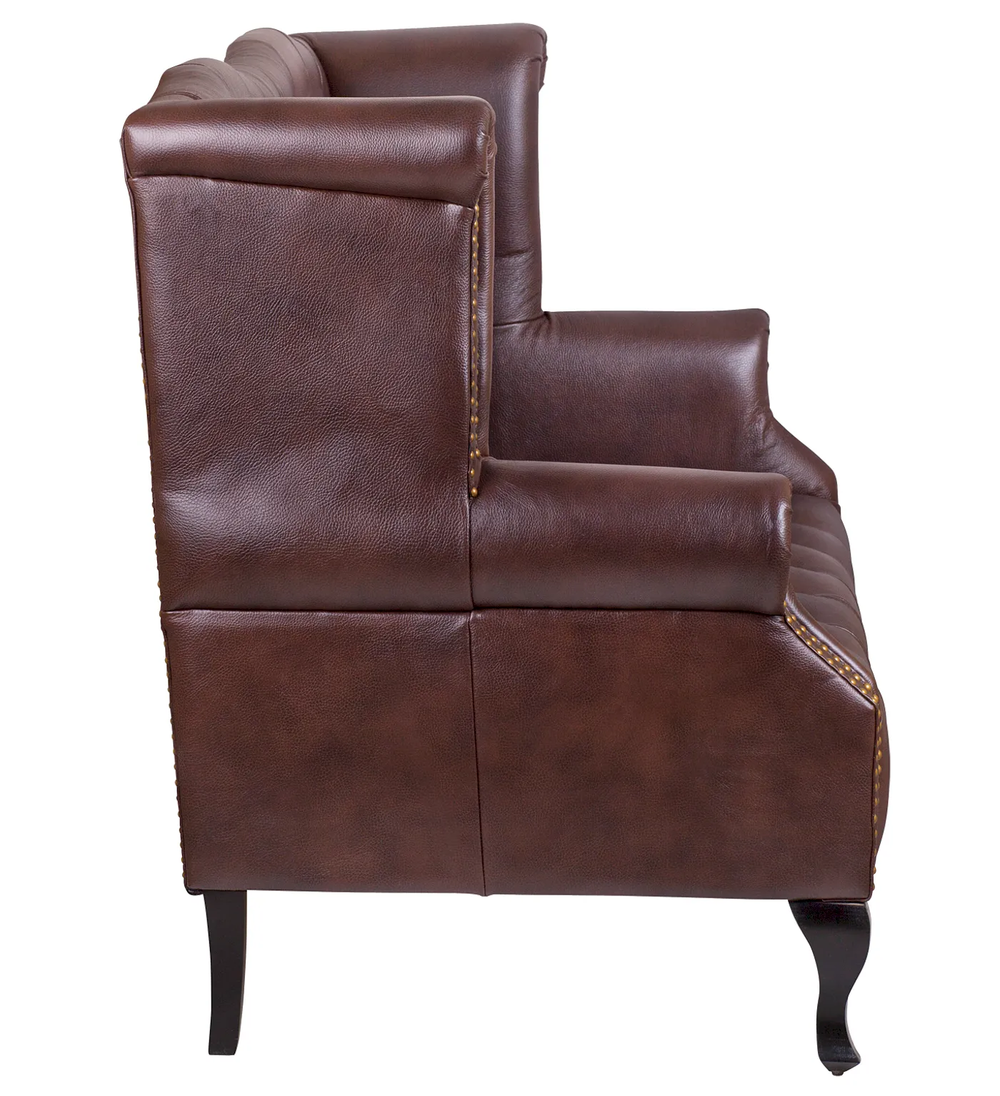 заказать Кожаный дизайнерский диван лофт Royal Sofa Brown
