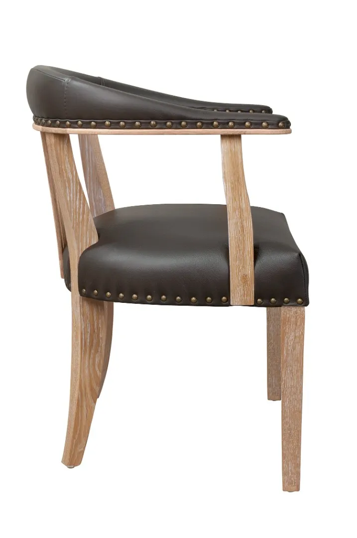 заказать Стул в стиле ретро Tanner Genuine Brown Leather в Москве заказать Стул в стиле ретро Tanner Genuine Brown Leather