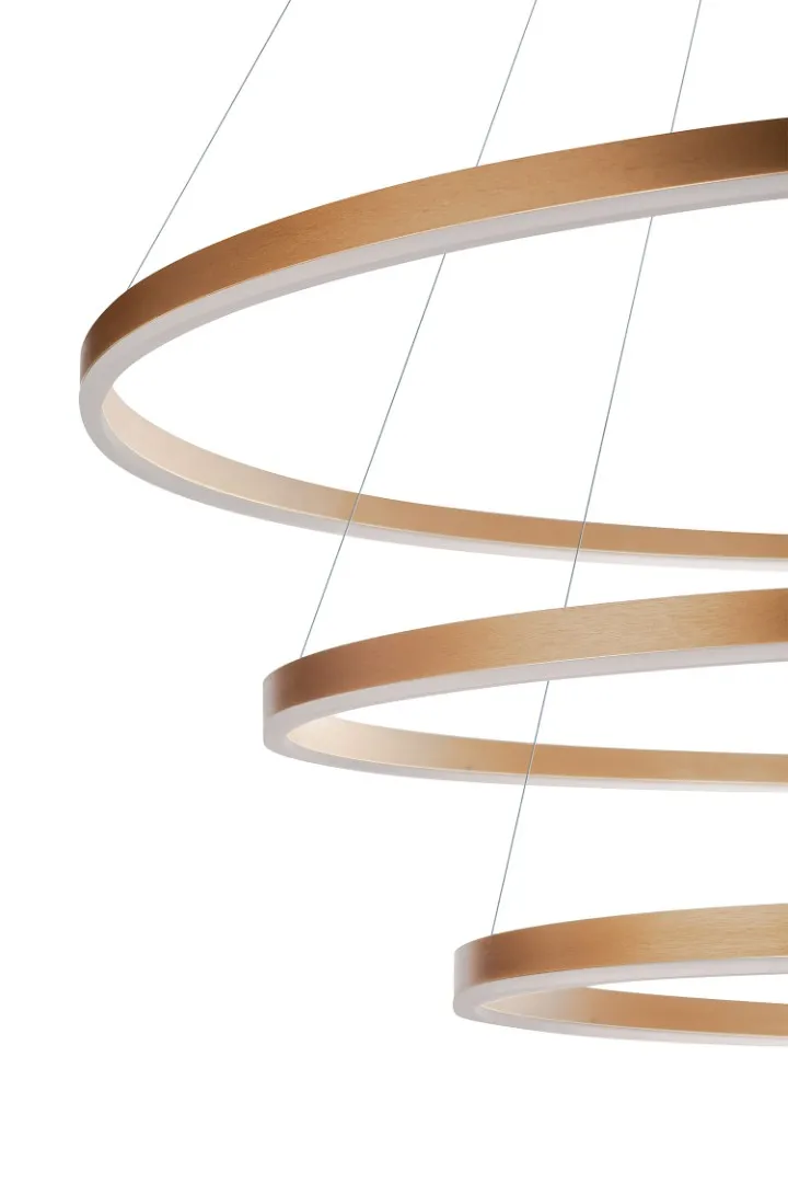 фото Люстра Orblaze 3 rings 800 gold в интерьере в Екатеринбурге