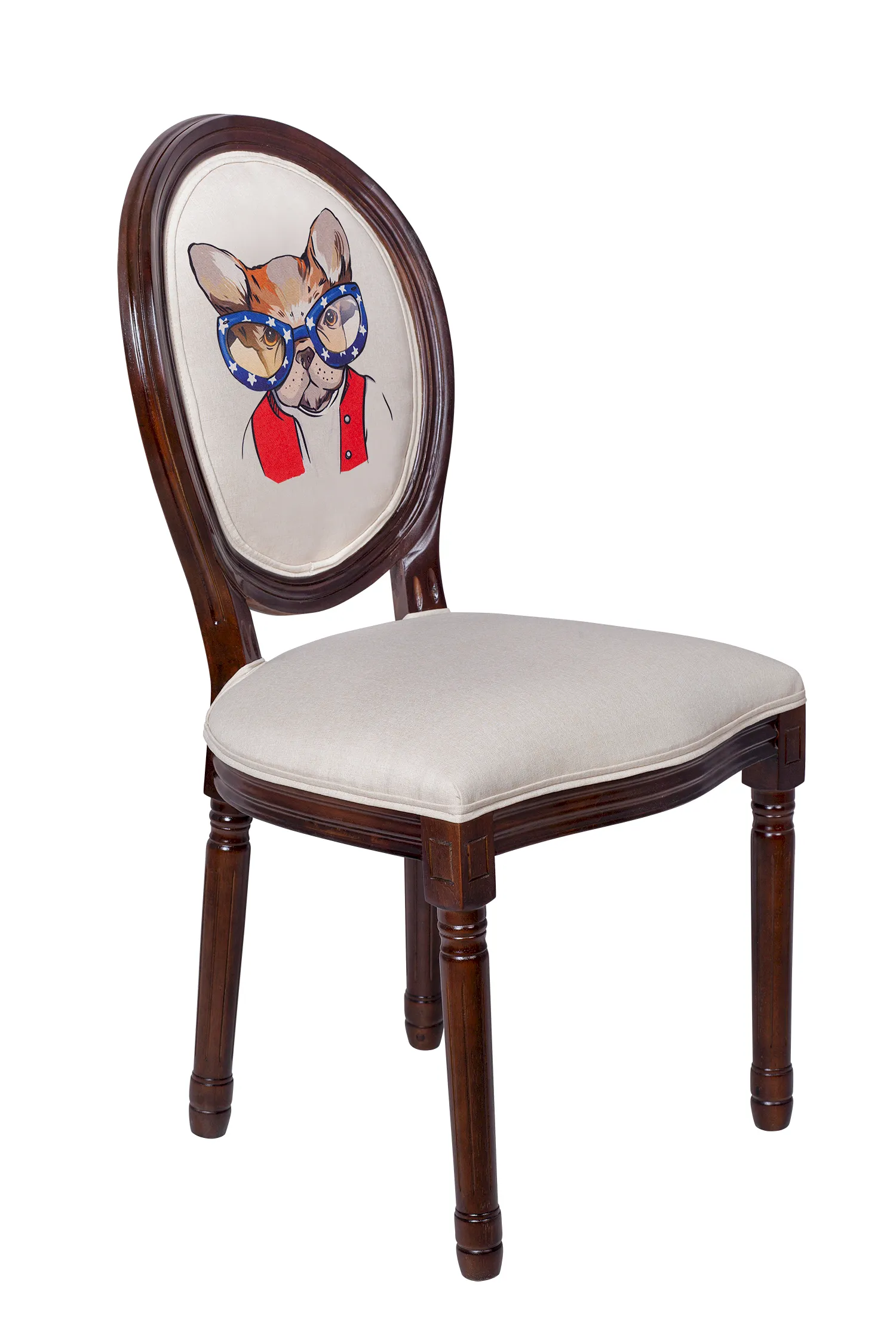 купить Стул Volker Bulldog Print в Москве купить Стул Volker Bulldog Print в Екатеринбурге