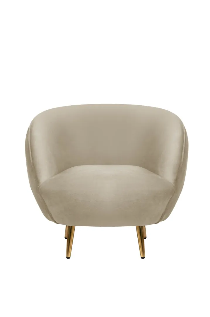 купить Мягкое кресло Small Benee Taupe