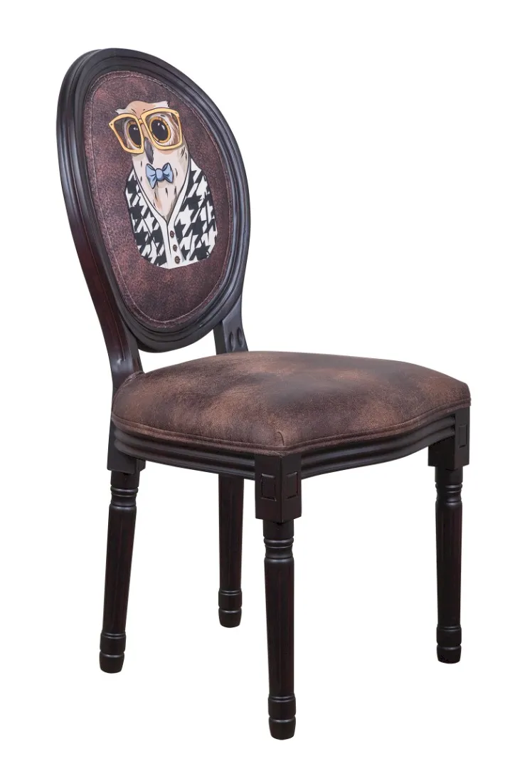 купить Стул Volker Brownie Owl Print в Екатеринбурге