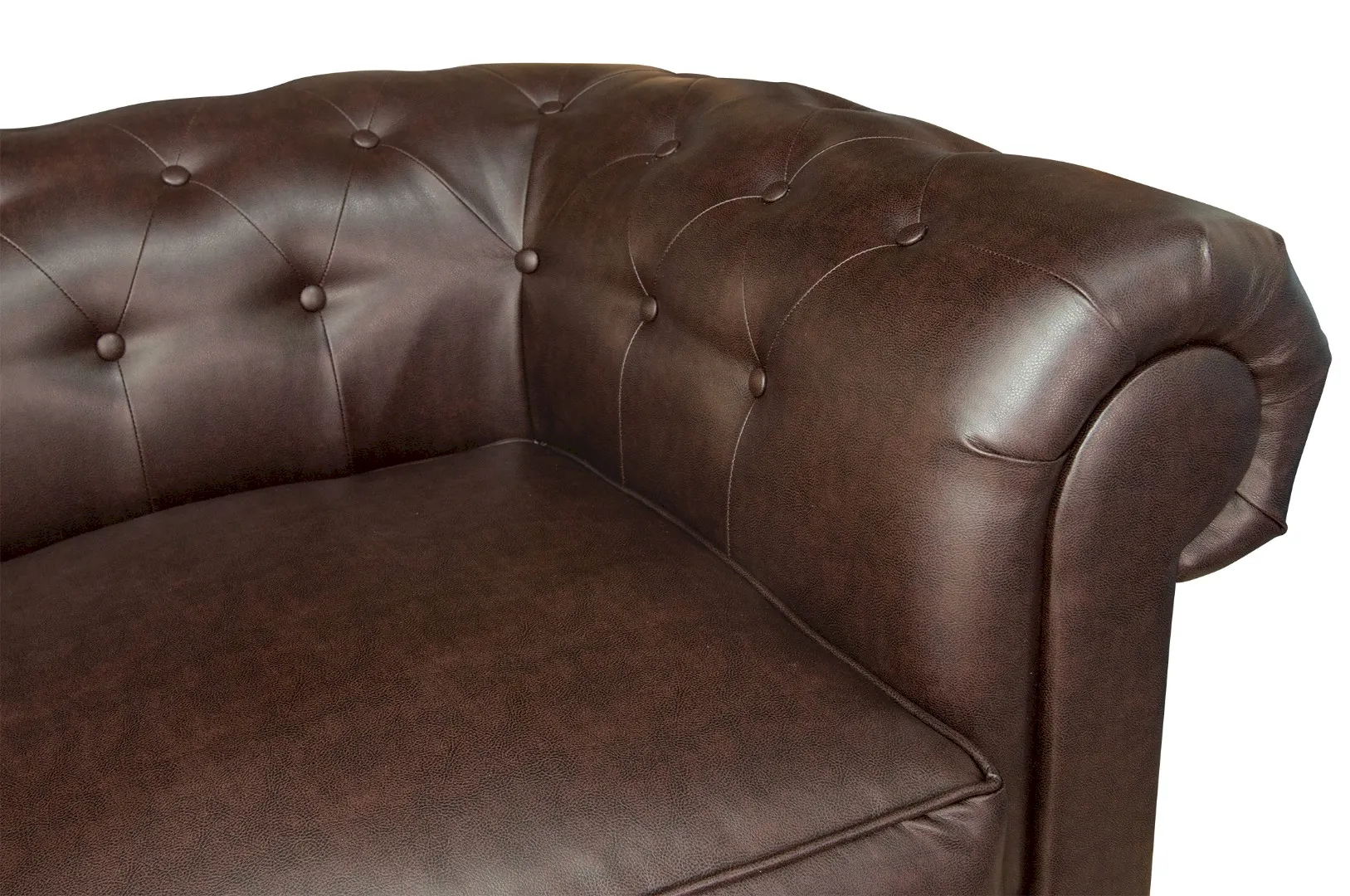 Диван Chesterfield Brown V2 в интерьере