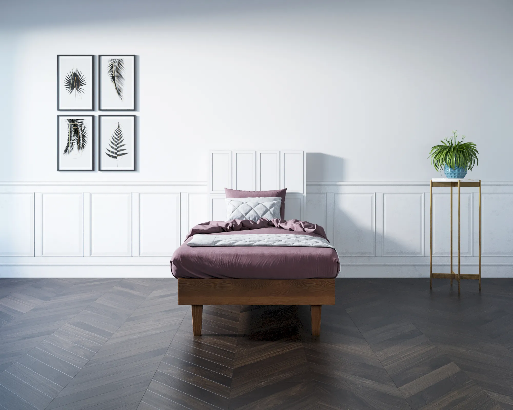 заказать Кровать "Андерсен (Andersen)" 120х190 см арт AN120WH