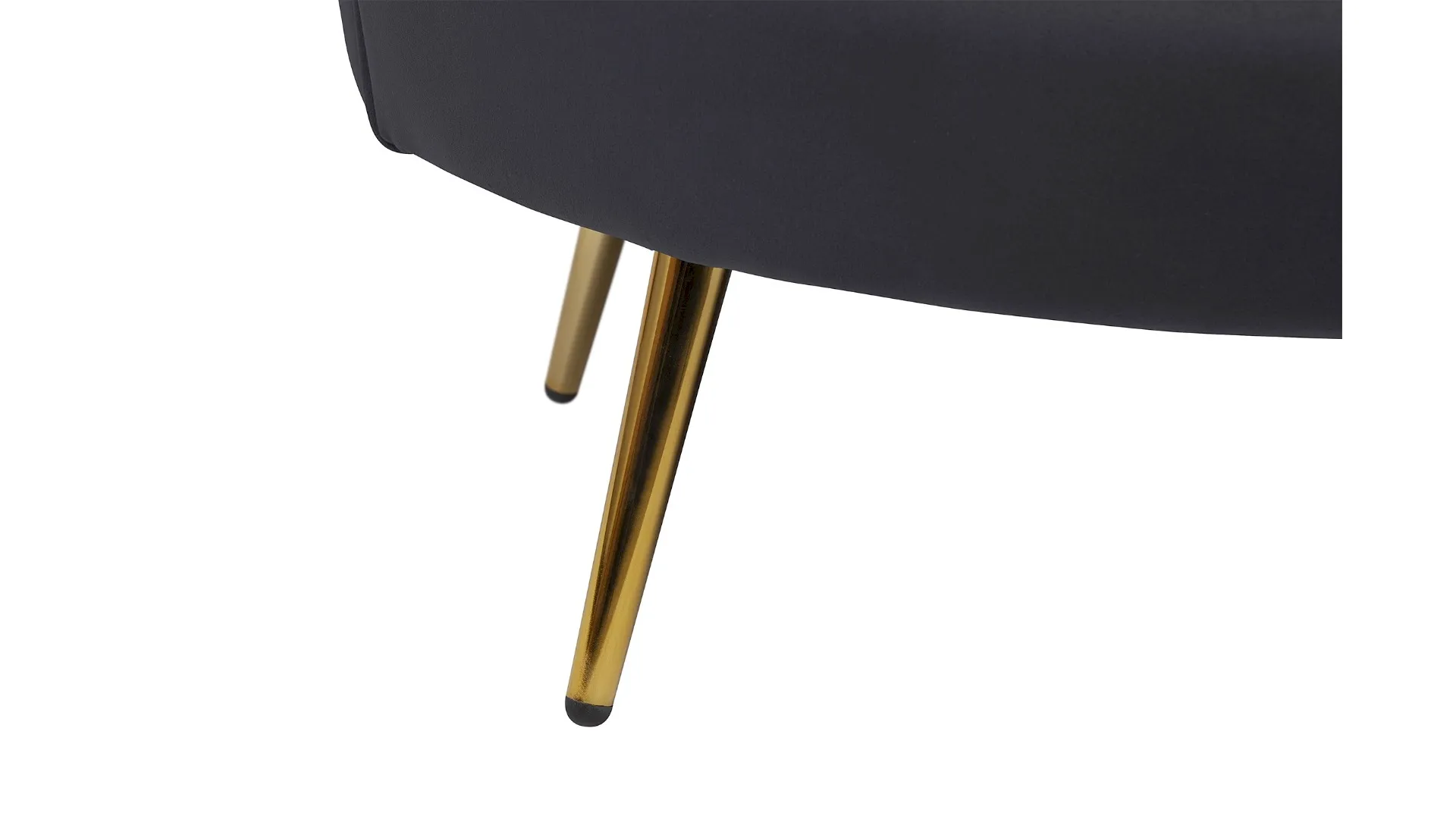 Комплект кресел и дивана ракушка Pearl Double Black в интерьере