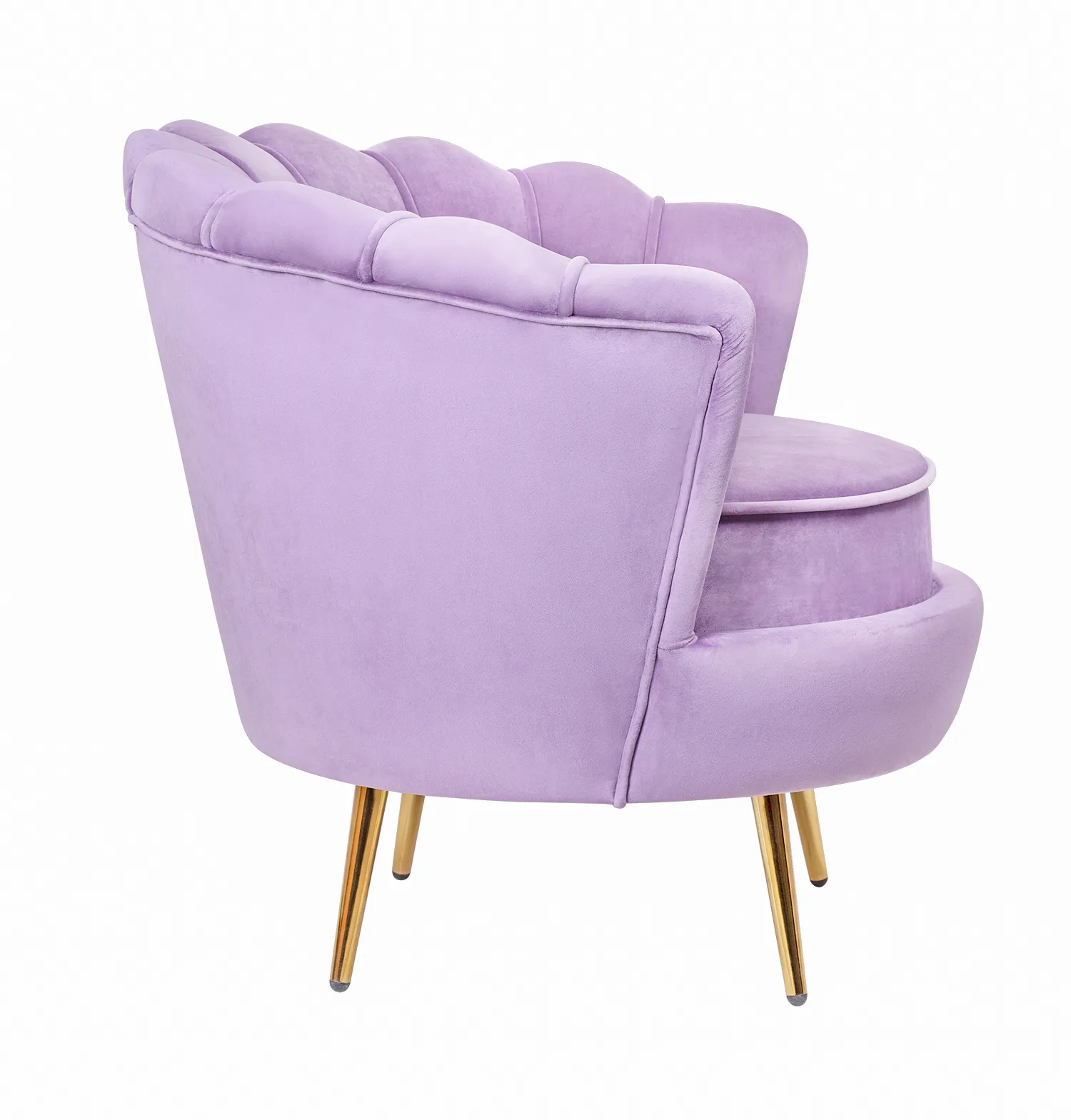 заказать Низкое кресло ракушка Pearl Purple в Екатеринбурге