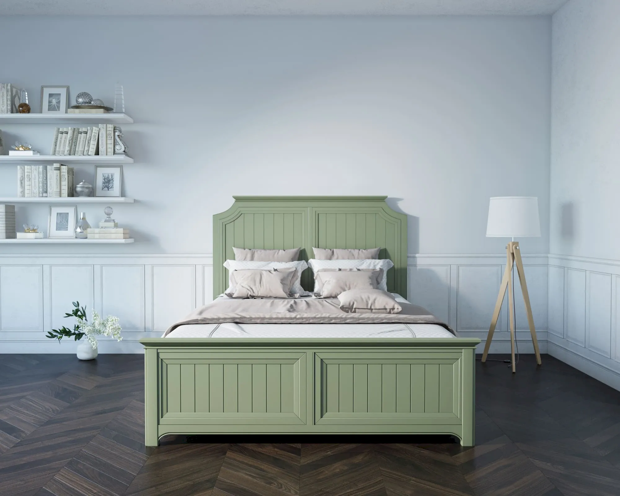 заказать Кровать "Оливия (Olivia)" 160х200 арт GA3001/16 в Москве заказать Кровать "Оливия (Olivia)" 160х200 арт GA3001/16
