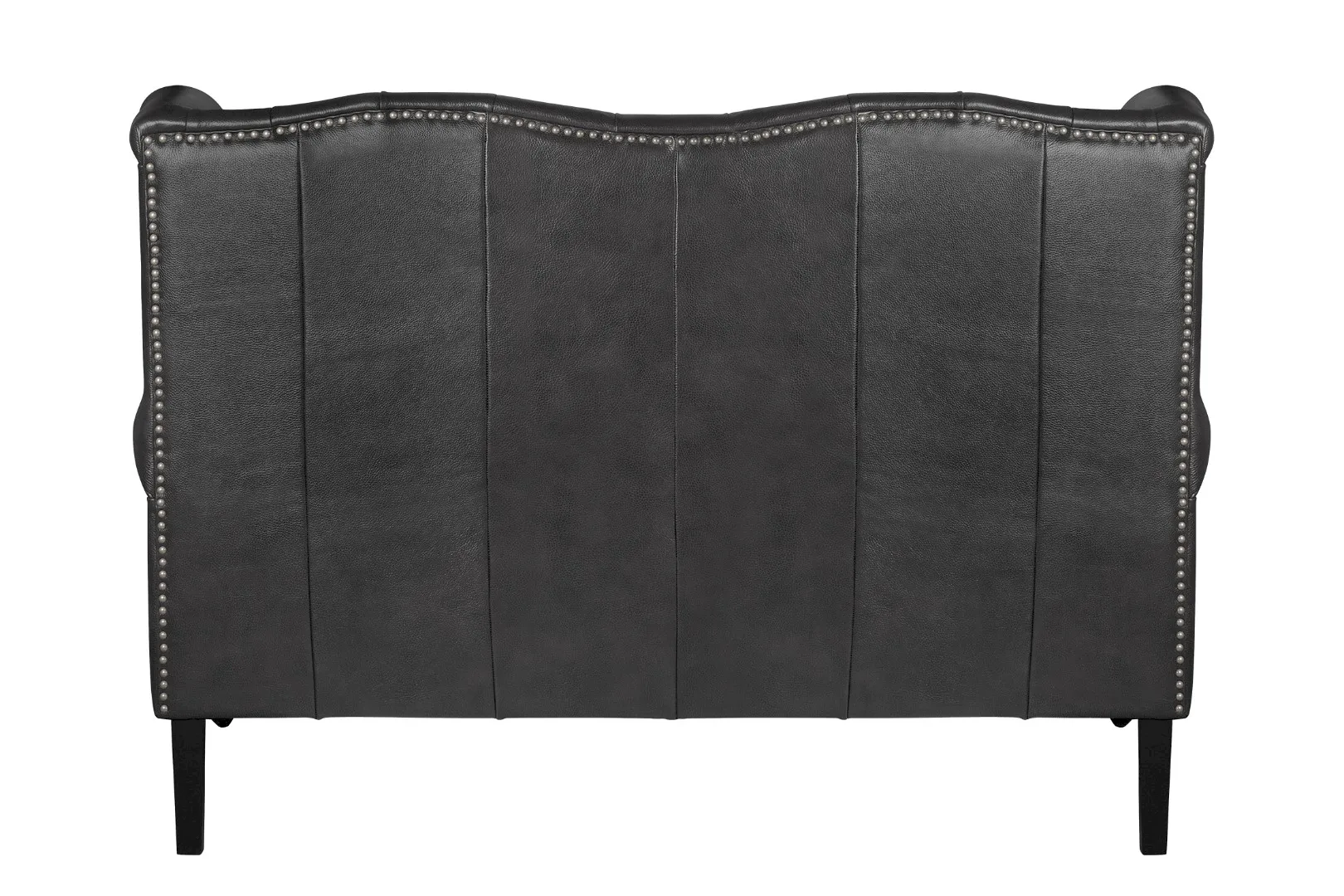 Кожаный дизайнерский диван лофт Royal Sofa Black в интернет-магазине