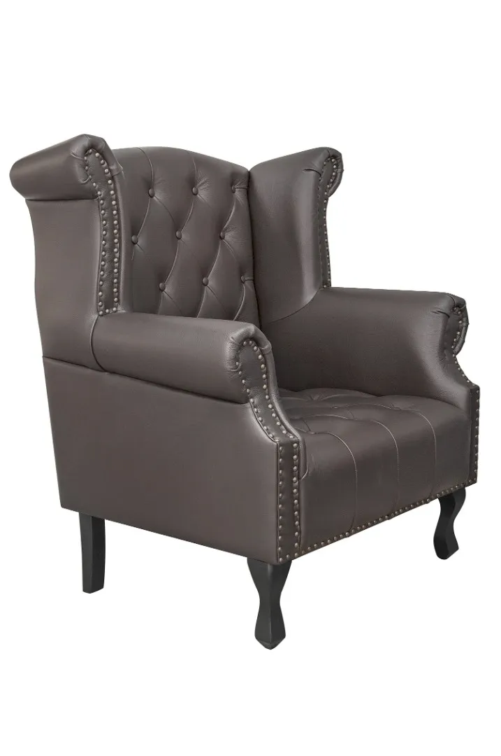 купить Каминное кожаное кресло Royal Brown V2