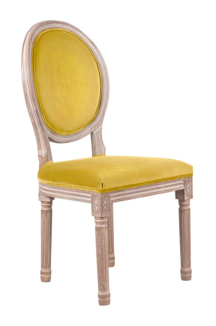 купить Стул с круглой спинкой Volker Oak Yellow