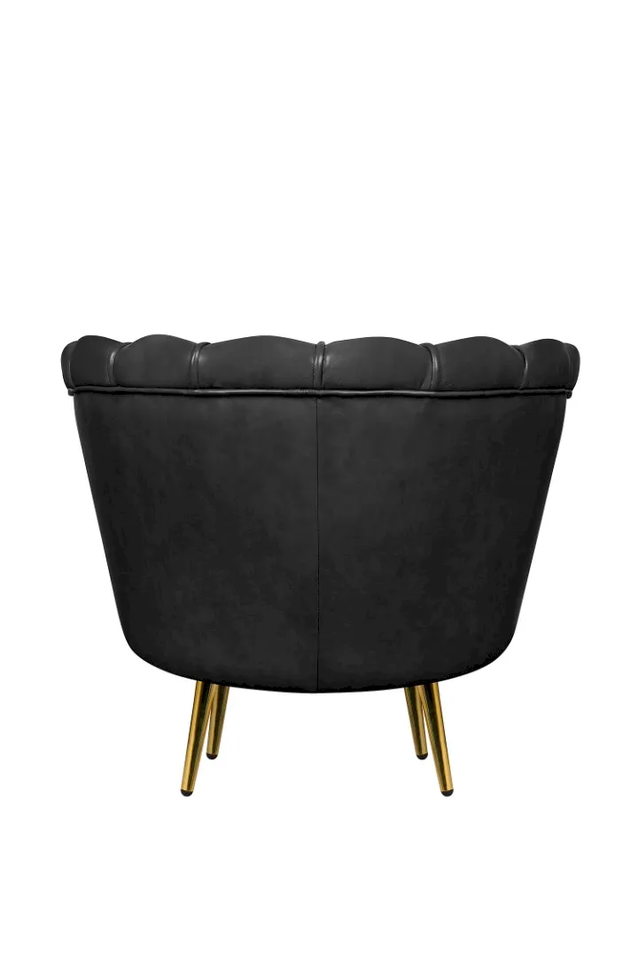 Низкое кресло ракушка Pearl Black V2 в интернет-магазине в Москве Низкое кресло ракушка Pearl Black V2 в интернет-магазине