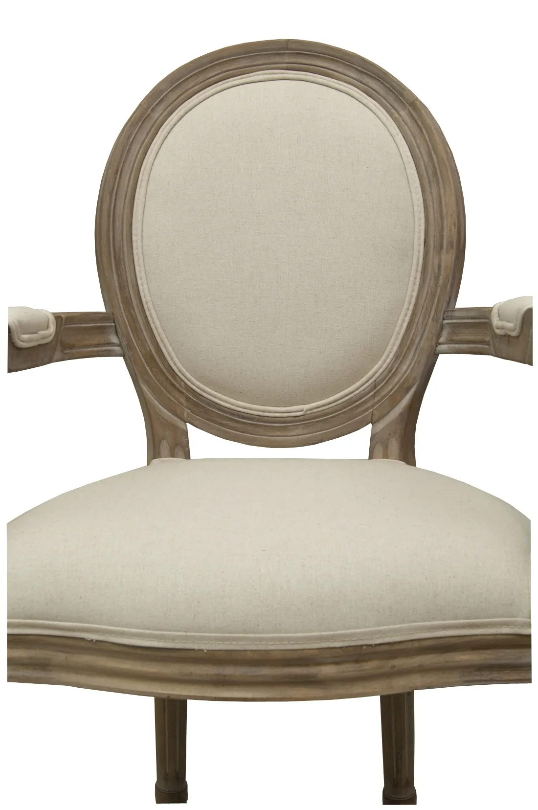 фото Мягкий стул с подлокотниками Volker Arm Beige в Екатеринбурге