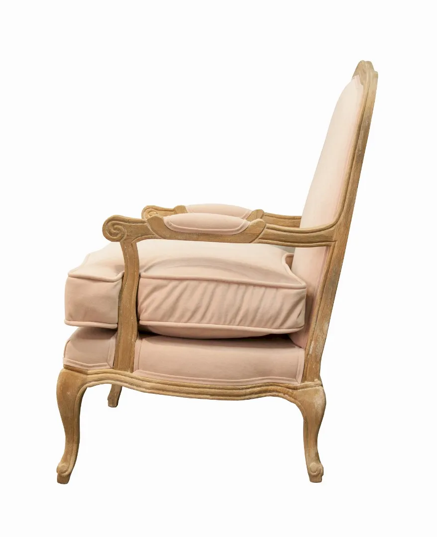 заказать Мягкое полукресло с подлокотниками Nitro Beige Velvet в Екатеринбурге