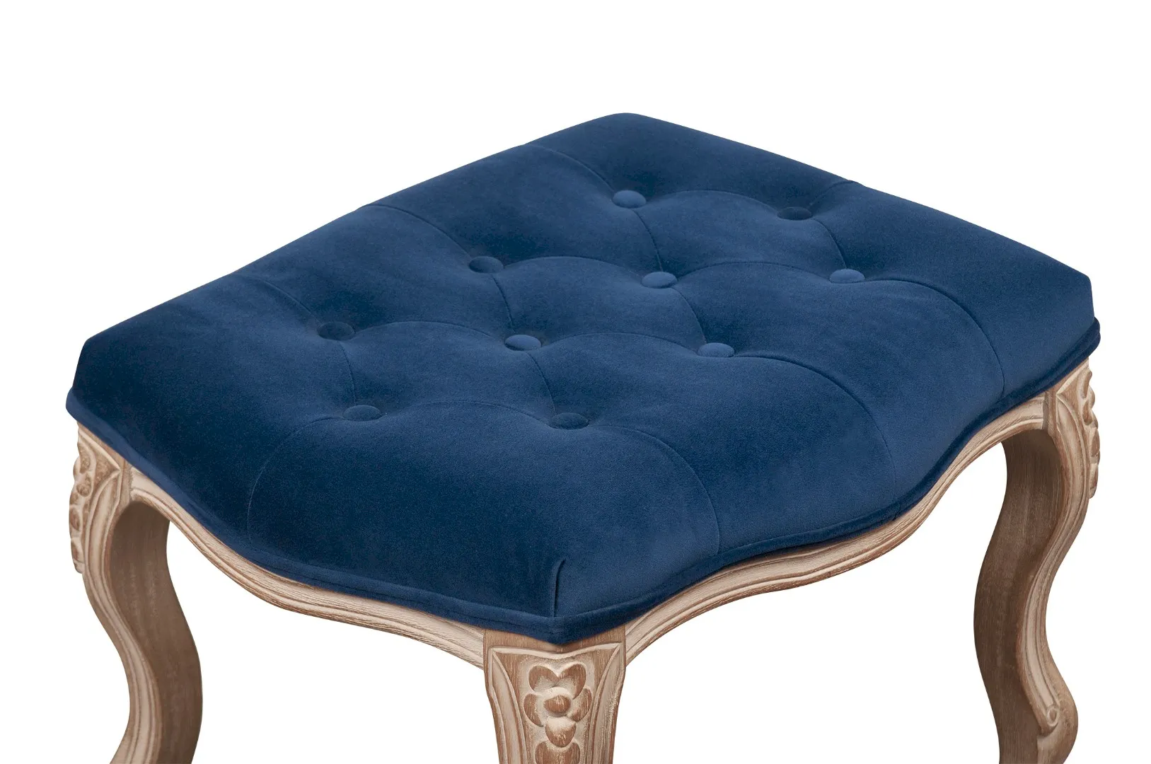 Дизайнерская банкетка Kina Velvet Blue в интернет-магазине