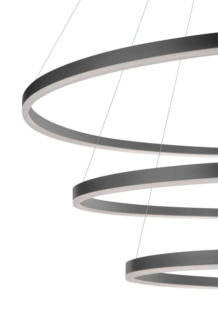 фото Люстра Orblaze 3 rings 1000 black в интерьере