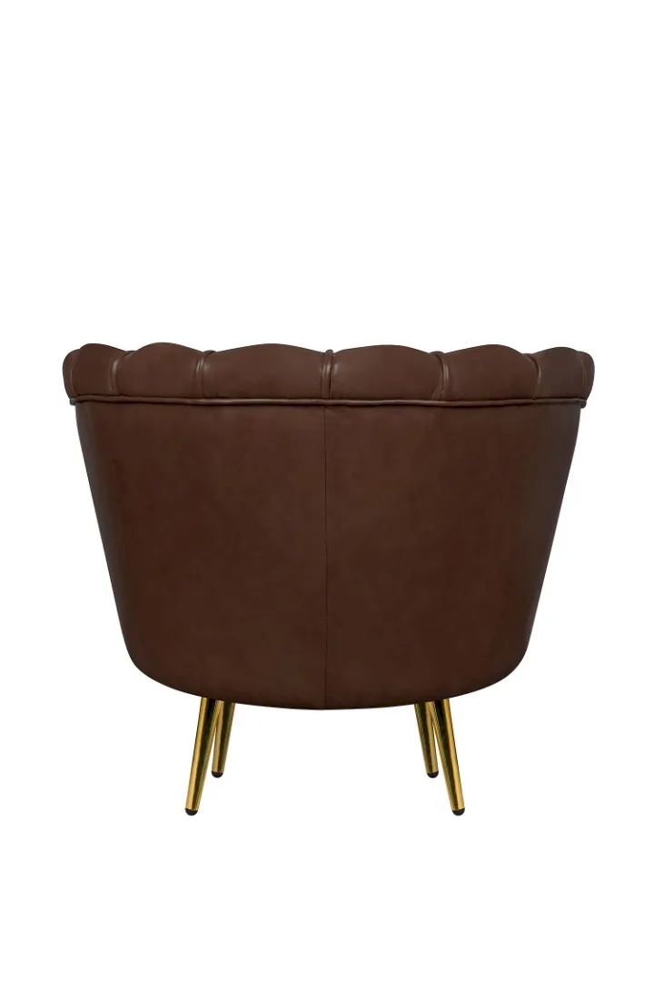 Низкое кресло ракушка Pearl Brown V2 в интернет-магазине в Екатеринбурге