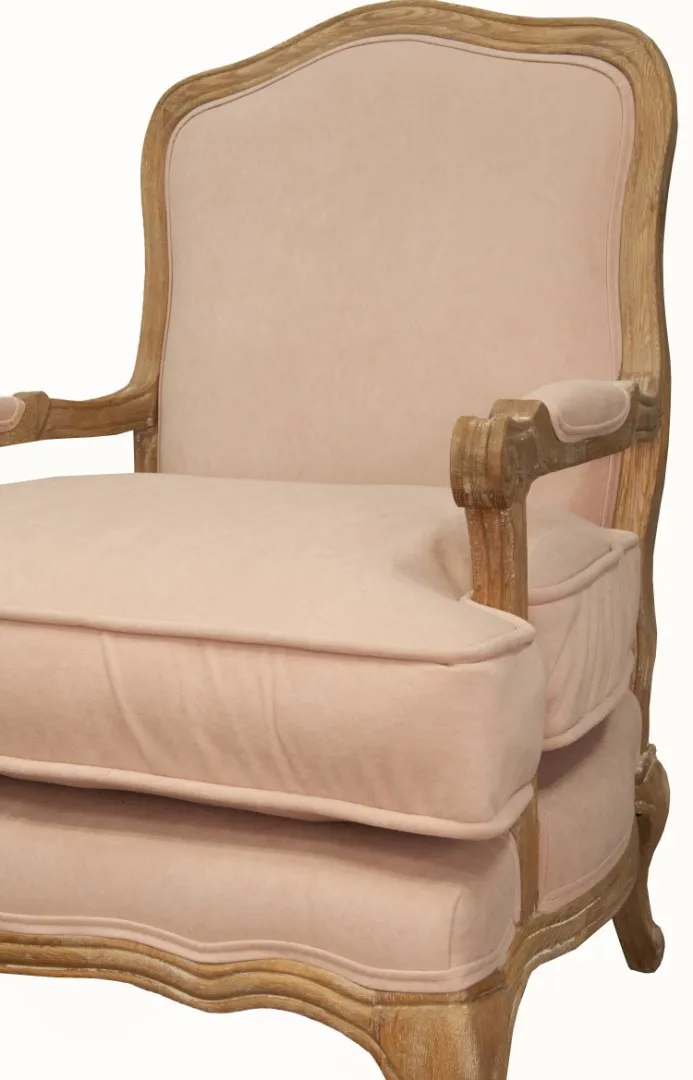 Мягкое полукресло с подлокотниками Nitro Beige Velvet в интернет-магазине в Екатеринбурге