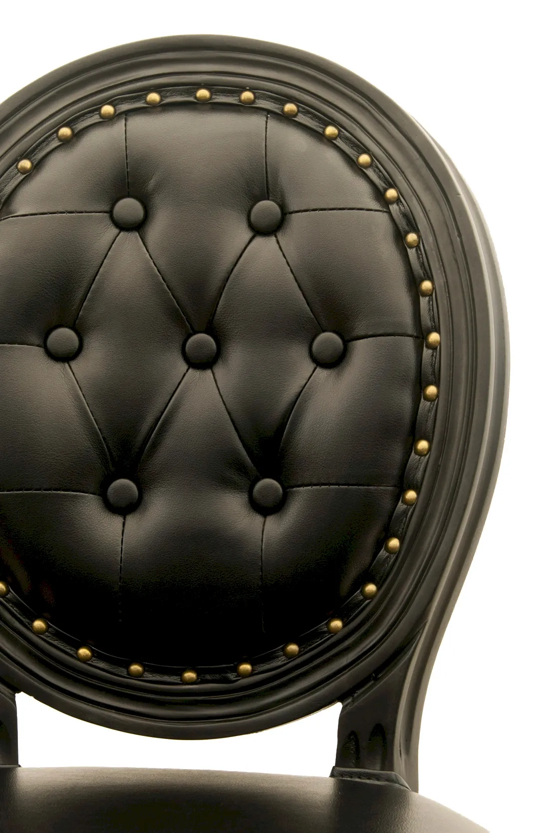 Дизайнерский барный стул Filon Button Black в интерьере в Екатеринбурге