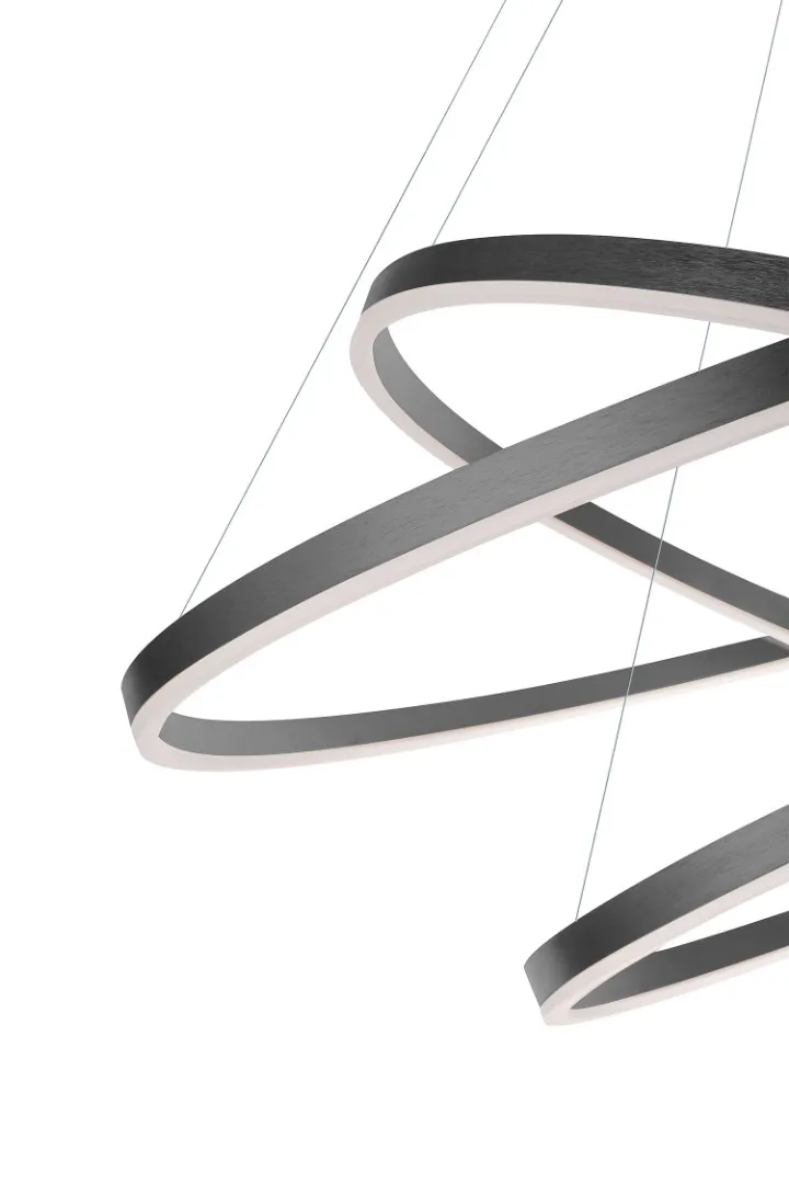 купить Люстра Orblaze 3 rings 800 black
