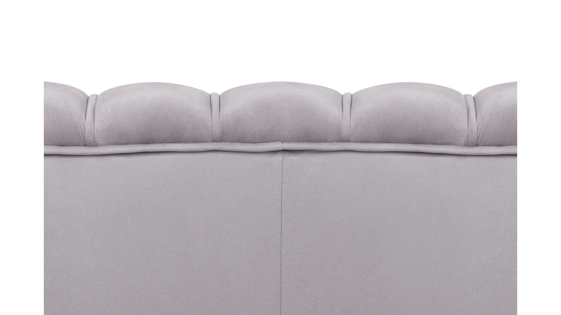 Комплект кресел и дивана ракушка Pearl Triple Grey в интернет-магазине