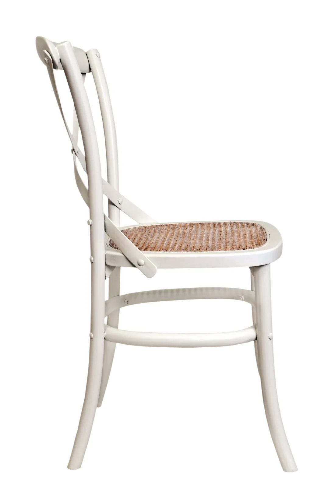 купить Стул ретро Cross Back White Ver.2 в Екатеринбурге