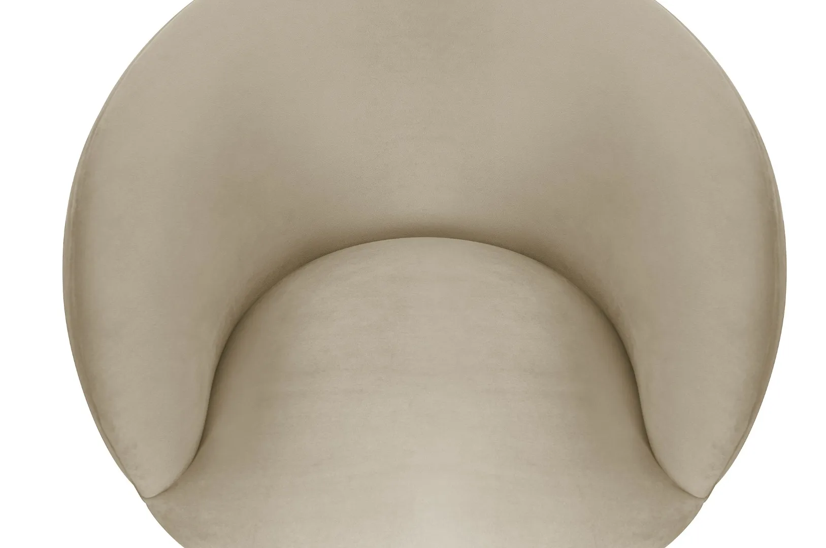 Мягкое кресло Small Benee Taupe в интерьере